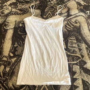 White tank top brand: Perfect Tunic Cami size: Small